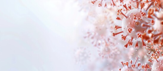 Positive test result by using rapid test device for COVID 19 virus novel coronavirus 2019 found in Wuhan China. with copy space image. Place for adding text or design