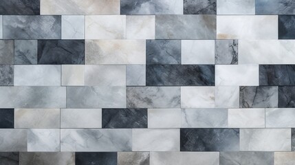 Abstract Marble Stone Blocks Pattern