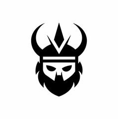 Logo Head Viking Helm Logo Head Viking Helm