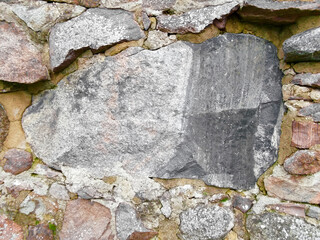 Historische Stadtmauer aus dem Mittelalter