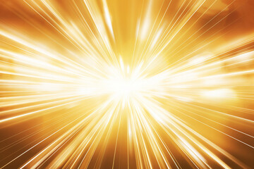 Obraz premium Gold abstract background with shining light trails for speed and celebration