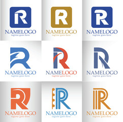 Vector Gallery of Innovative R-Letter Logos
