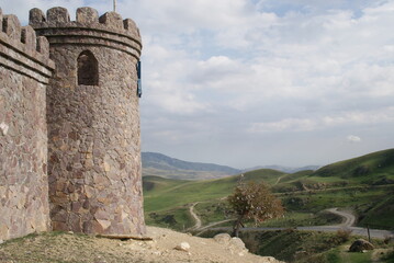 Kyzyl Fortress in the center of the Republic of Azerbaijan