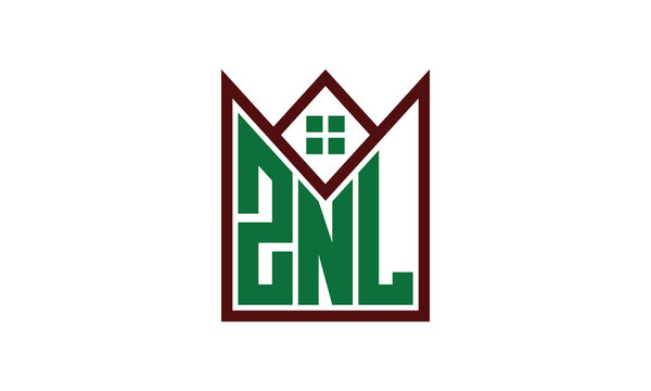 ZNL initial letter real estate builders logo design vector. construction ,housing, home marker, property, building, apartment, flat, compartment, business, corporate, house rent, rental, commercial