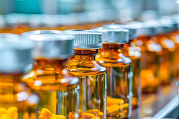 medicine tubes factory line