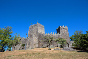 Guimaraes Castle in Portugal - 741658521