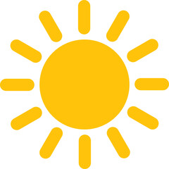 Cute Sun Cartoon Element