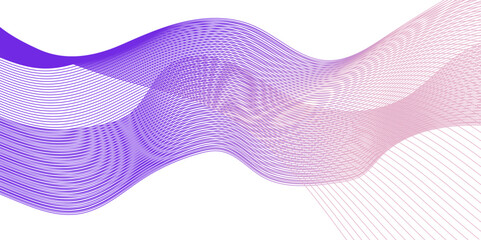 Abstract background blue technology minimal wave line in vector business texture. Pattern line blend curve waves flow futuristic background.