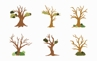 Dead Tree Vector Illustration