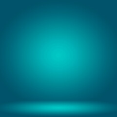 Abstract Luxury gradient Blue background. Smooth Dark blue with Black vignette Studio Banner.