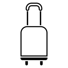 suitcase bag icon