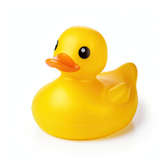 Rubber Duck isolated on white background