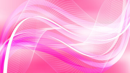  Abstract Pink and White Flowing Curves Background Vector Graphic,A pink and red abstract background with a pink and red swirl

