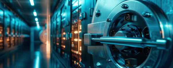 Cyber secure savings accounts protected by quantum encryption ensuring safe retirement funds for future generations