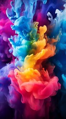Colorful Smoke Explosion