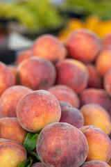 Fresh peaches