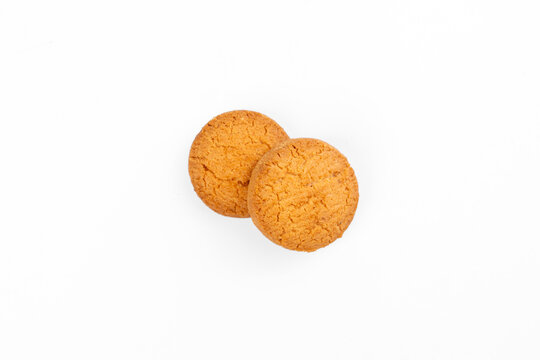 Two Osmania Biscuit in White Background
