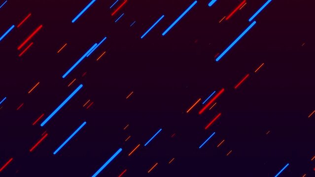 Colored streaks flying past camera, artistic background, in 4k and 1080p.
