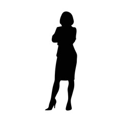 Business Woman Silhouette 