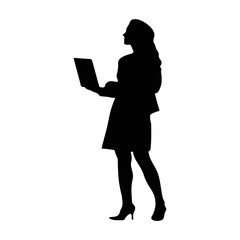 Business Woman Silhouette 