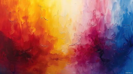 Vibrant Melodies: Exploring the Symphony of Watercolor Brushstrokes. Abstract background.