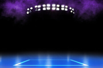 Gymnastics sport background 