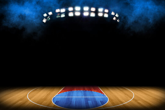 basketball arena background for sports composites