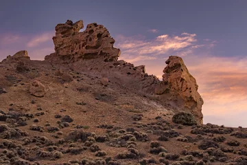 Foto op Canvas Sunset view of Teide mountain and surrounding area in Tenerife (Spain) © julen
