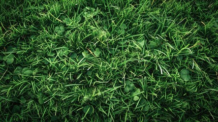 Fresh green grass for football sport, football field, soccer field, team sport texture. soccer field for banner design - obrazy, fototapety, plakaty