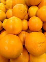 oranges in the market