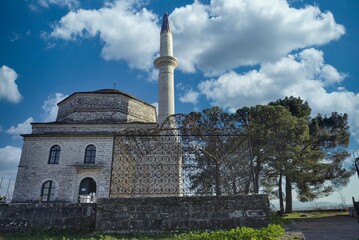 The Fethiye Mosque and the Ali Pashas tomb, located in the Its Kale fortress, Ioannina, NW Greece