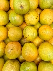 Orange in the market