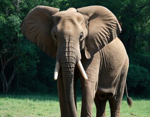 Photo of an elephant