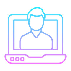 Online Account Icon