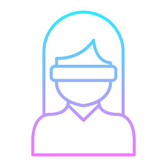 Futuristic Person Icon