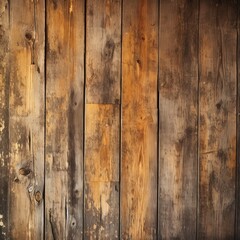 Naklejka premium Old wooden fence planks background