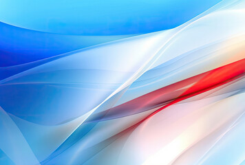 Abstract Red, White, and Blue Background