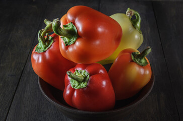 bell pepper in a group