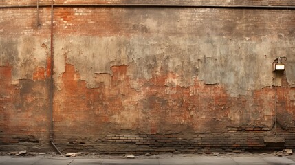 old weathered brick wall texture