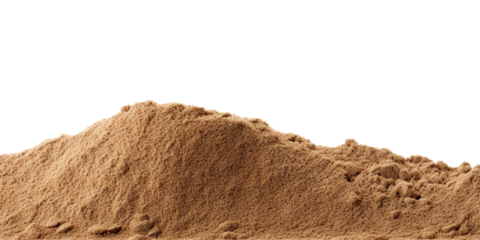 Beach or desert sand cut out