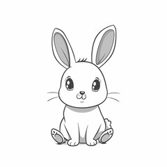 Fototapeta premium illustration of a coloring page