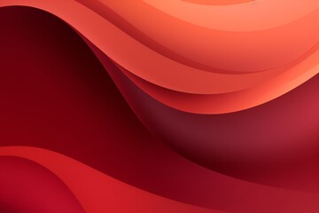 Garnet Red to Espresso Brown abstract fluid gradient design, curved wave in motion background for banner, wallpaper, poster, template, flier and cover - obrazy, fototapety, plakaty