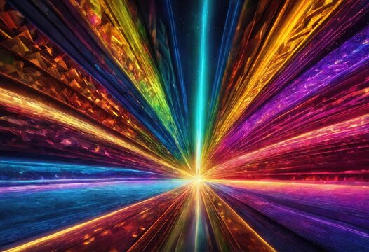 Colorful dynamic rainbow mysterious patterns. Mystical patterns. Abstract patterns speed lines. Phone background.