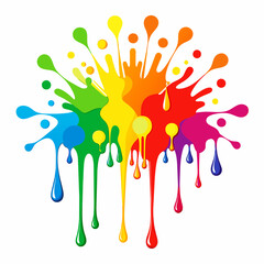 colorful paint 