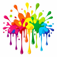 colorful paint 