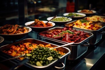 Obraz premium Close up of a buffet