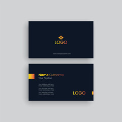 Modern elegant and minimal business card template