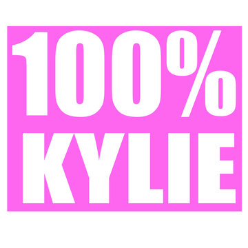 Kylie name 100 percent png