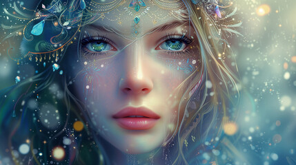 mystical, psychic and intuition