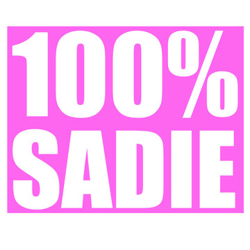 Sadie name 100 percent png